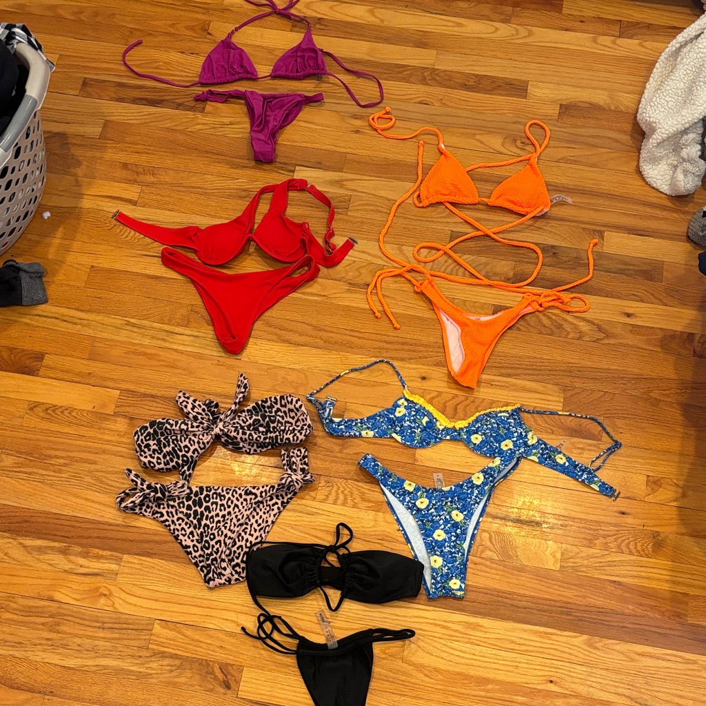 Shein Multicolor Bikini Set Collection
